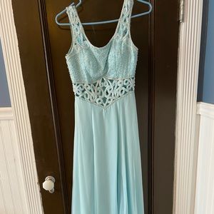Light Blue Prom Dress